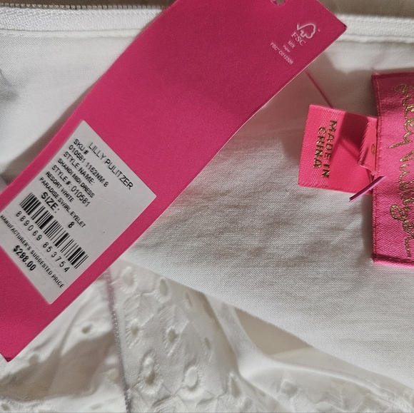 Lilly Pulitzer 🎉HP🎉 NWT Shandi Eyelet Midi Dress - Picture 5 of 6